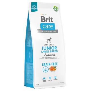 Brit Care Grain-free Junior Large Breed Salmon & Potato 12 kg