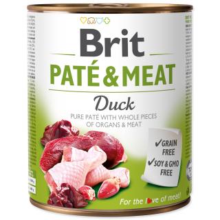 Brit Dog konz Paté & Meat Duck 800g