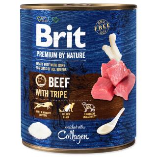 Brit Premium Dog by Nature konz Beef & Tripes 800g