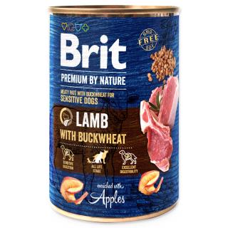 Brit Premium Dog by Nature konz Lamb & Buckwheat 400g