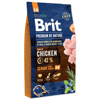 Brit Premium Dog by Nature Senior S+M 8kg