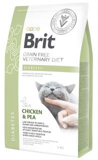 Brit VD Cat GF Diabetes 2kg