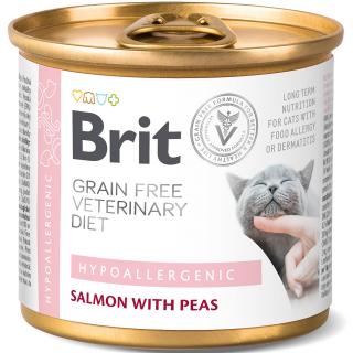 Brit VD Cat GF konz. Hypoallergenic 200g