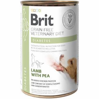 Brit VD Dog GF konz. Diabetes 400g