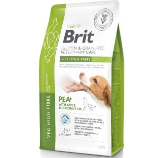 Brit VD Dog GF Veg High Fibre 2kg