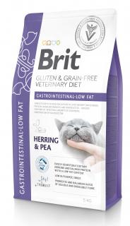 Brit Veterinary Diets Cat GF Gastrointestinal Low Fat 5 kg
