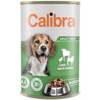 Calibra Dog konz.Lamb beef&chick. in jelly 1240 g