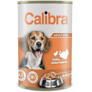 Calibra Dog konz.Turk chick&pasta in jelly 1240 g