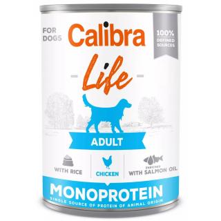 Calibra Dog Life Cans Adult Chicken with Rice 400g