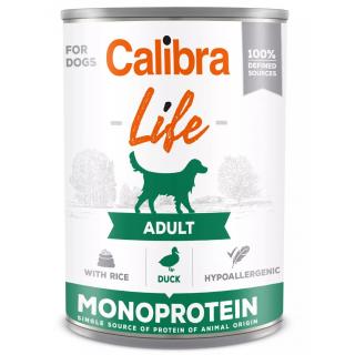 Calibra Dog Life Cans Adult Duck with Rice 400g