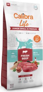 Calibra Dog Life Junior Small&Medium Fresh Beef 2,5kg