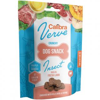 Calibra Dog Verve Crunchy Snack Insect&Fresh Lamb 150g