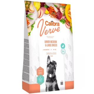 Calibra Dog Verve GF Junior M&L Chicken&Duck 2kg