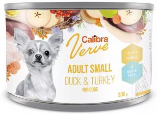 Calibra Dog Verve konz.GF Adult Small Duck&Turkey 200g