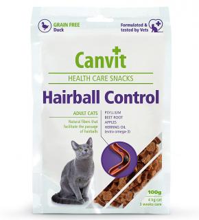 Canvit Health Care Snack Hairball pro kočky 100g