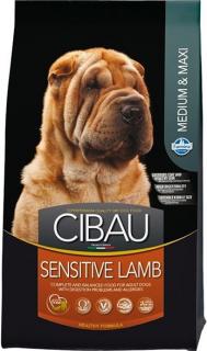 CIBAU Adult Sensitive Medium & Maxi Lamb & Rice 12+2kg ZDARMA