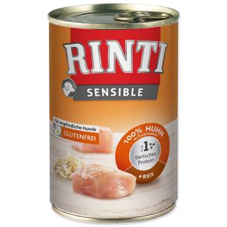 Finnern Rinti Sensible konzerva kuře+rýže 400g