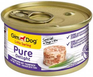 GIMDOG PURE DELIGHT kuře s tuňákem 85g