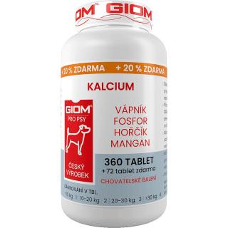 GIOM Kalcium 360 tbl+20% zdarma