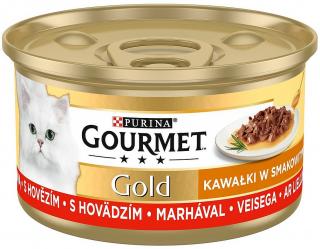 GOURMET Gold konzerva hovězí v omáčce 85g