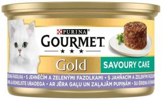 Gourmet Gold s jehněčím & zelenými fazolky 85 g