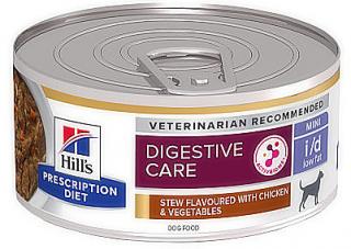 Hill's Can. PD I/D Digestiv Low Fat Chick stew Kon 156g