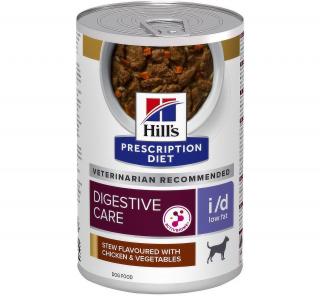 Hill's Can. PD I/D Digestiv Low Fat Chick.stew Kon 354g