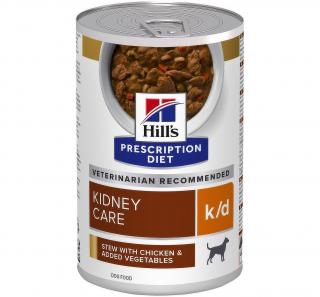 Hill's Can. PD K/D Kidney Chicken&Veg stew Konz.354g