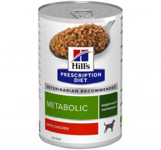 Hill's Can. PD Metabolic Chicken Konz. 370g