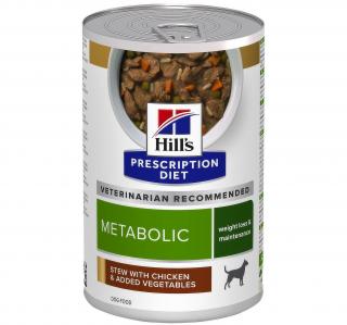 Hill's Can. PD Metabolic Chicken&Veg stew Konz.354g