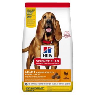 Hill's Can. SP Mature Adult 7+ Light Med.Chicken 14kg