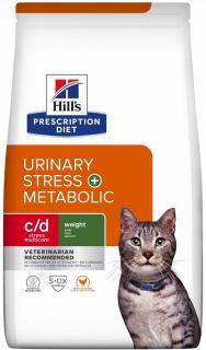 Hill's Fel. PD C/D Urinary Stress+Metabolic 1,5kg