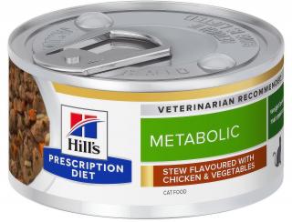 Hill's Fel. PD Metabolic Chicken&Veg stew Konz. 82g