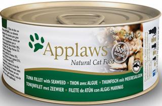 Konzerva APPLAWS Cat Tuna Fillet & Seaweed 156g