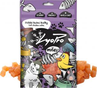 LyoPro CAT Měkké kuřecí kostky 70g