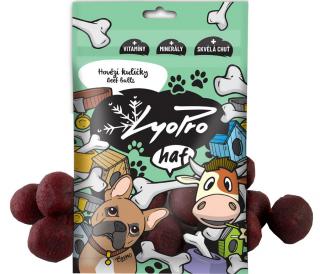 LyoPro DOG Hovězí kuličky 70g