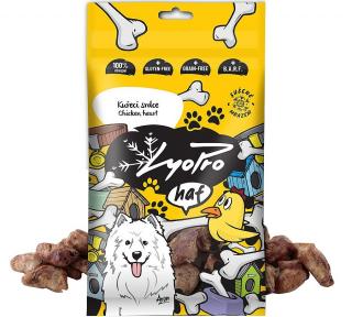 LyoPro DOG Kuřecí srdce 50g