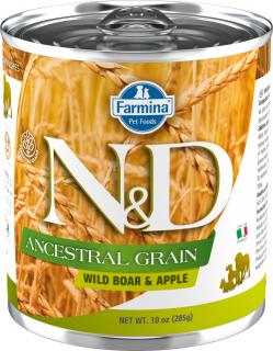 N&D DOG LOW GRAIN Adult Boar & Apple 285g