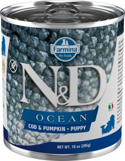 N&D DOG OCEAN Puppy Codfish & Pumpkin 285g