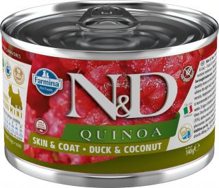N&D DOG QUINOA Adult Duck & Coconut Mini 140g