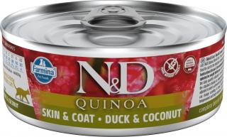 N&D GF CAT QUINOA Duck & Coconut 80 g