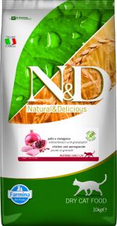 N&D PRIME CAT Neutered Chicken & Pomegranate 10kg