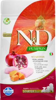 N&D Pumpkin DOG Puppy Starter Chicken&Pomegranate 800g