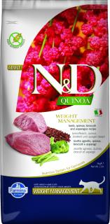 N&D Quinoa CAT Weight Management Lamb & Broccoli 5kg