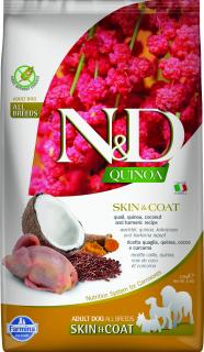 N&D Quinoa DOG Skin & Coat Quail & Coconut 2,5kg