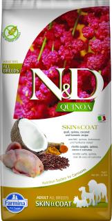 N&D Quinoa DOG Skin & Coat Quail & Coconut 7kg