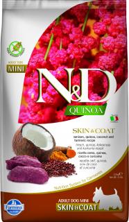N&D Quinoa DOG Skin & Coat Venison & Coconut Mini 2,5g