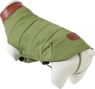 Obleček prošívaná bunda pro psy LONDON khaki 40cm Zolux