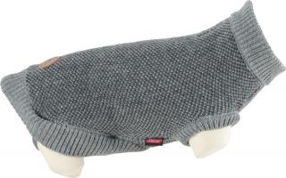 Obleček svetr pro psy JAZZY šedý 30cm Zolux