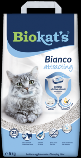 PetCenter Podestýlka Cat Biokat's Bianco Attracting 5kg